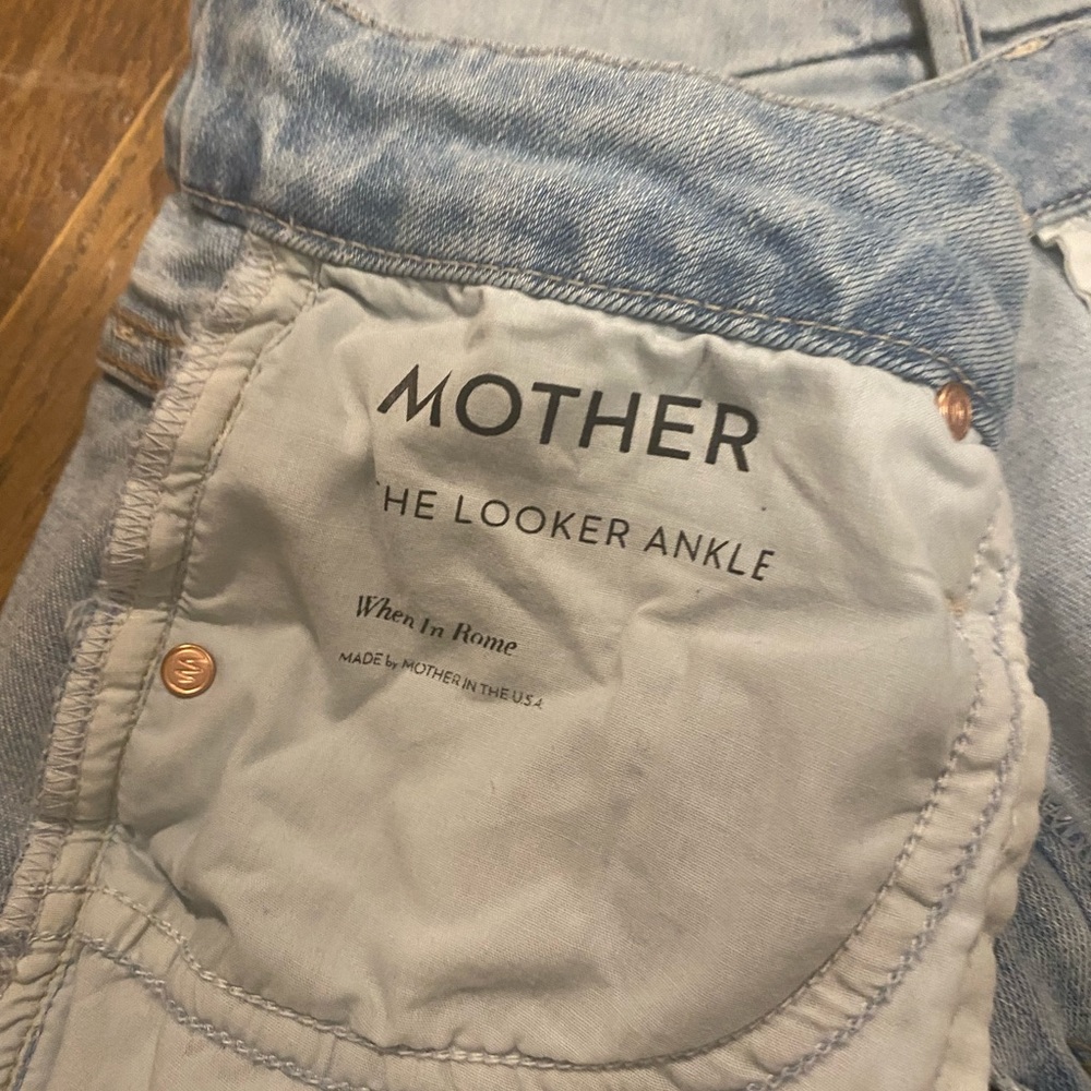 MOTHER DENIM- “The Looker Ankle” size 27